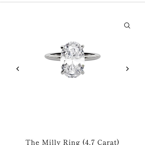 Everly Rings Milly Size 8 - Picture 1 of 6